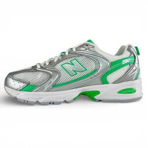 New Balance 530 Green Apple Silver Metallic Men's Shoes Casual Sneakers U530APL